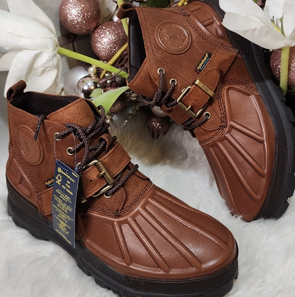 Polo Ralph Lauren Men's Oslo Buckled Detail Waterproof Cold Weather mens New - Picture 1 of 4